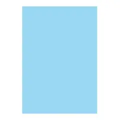 GENERICO - Cartulina De Colores Lisa Carta 240 Grs 100 Unid - Celeste