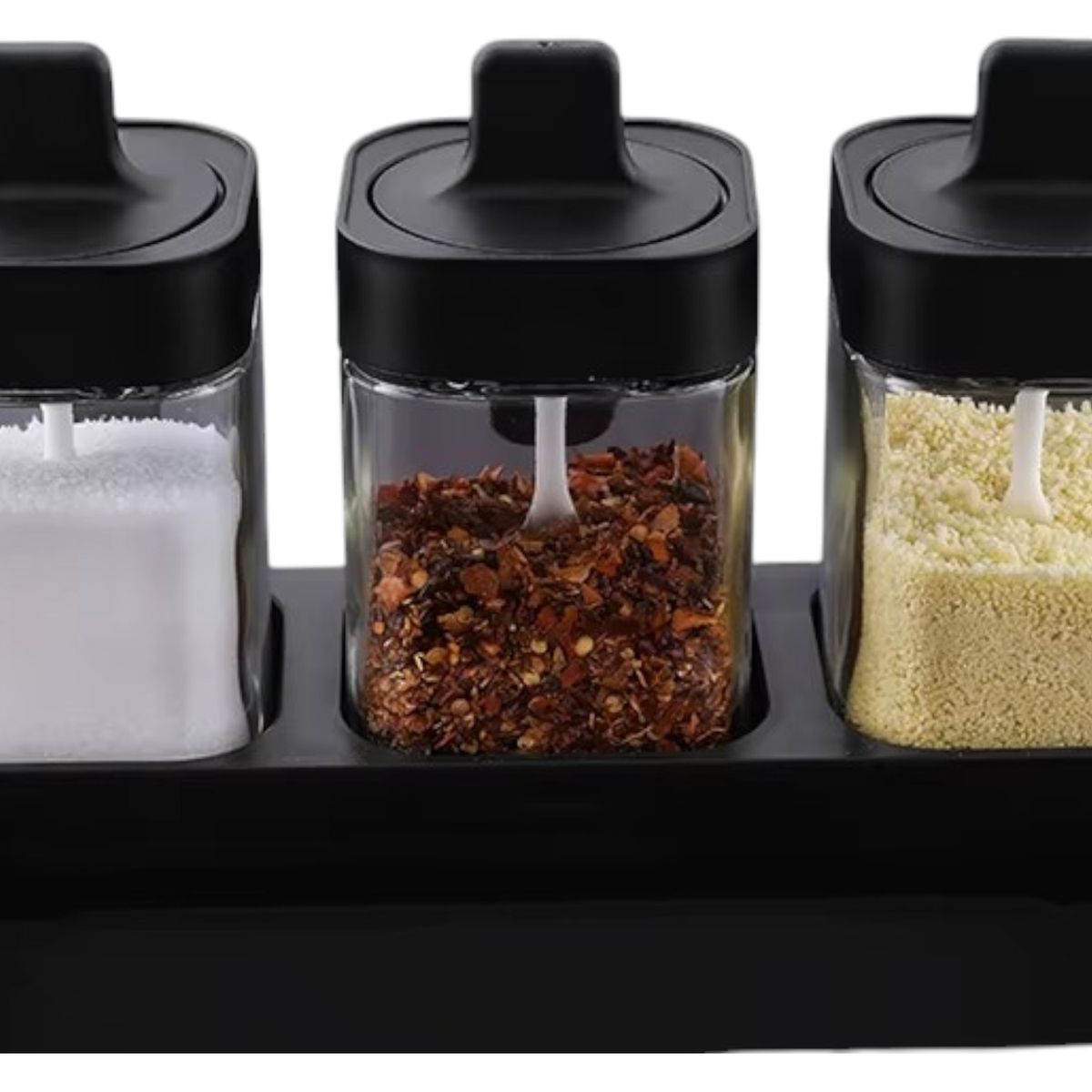 GENERICO - Especieros kit 3 Piezas Condimento Organizador Cocina Salero