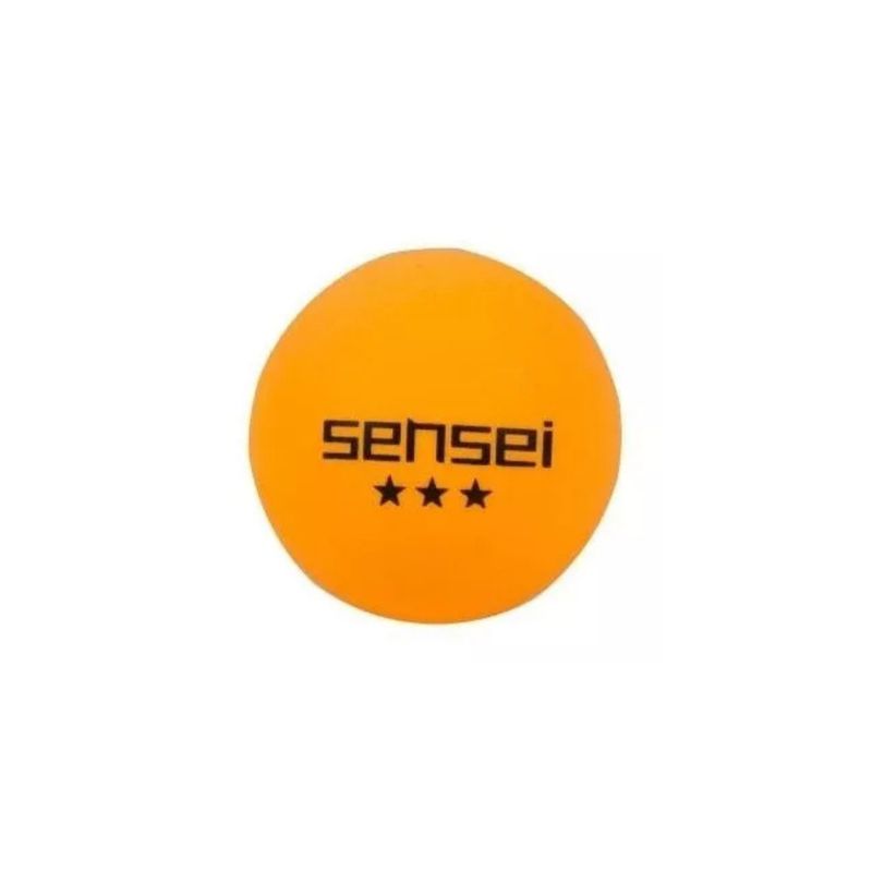 SENSEI - Pack 6 Pelotas Ping Pong 3 Estrellas Sensei Pro