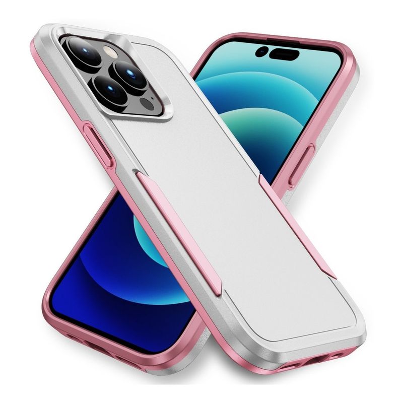GENERICO - Carcasa Reforzada Rugged Compatible Con iPhone 14 Pro Max