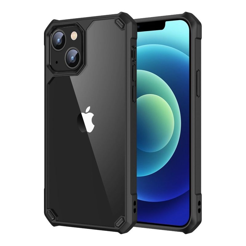 GENERICO - Carcasa Para iPhone 14 Tpu Reforzado Negro
