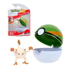 GENERICO - Figura Pokemon - Mankey + Nest Ball