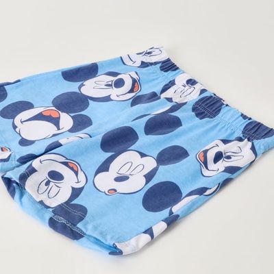 Imagen 2 del producto Pijama Corto Niño Mickey Full Print Celeste
