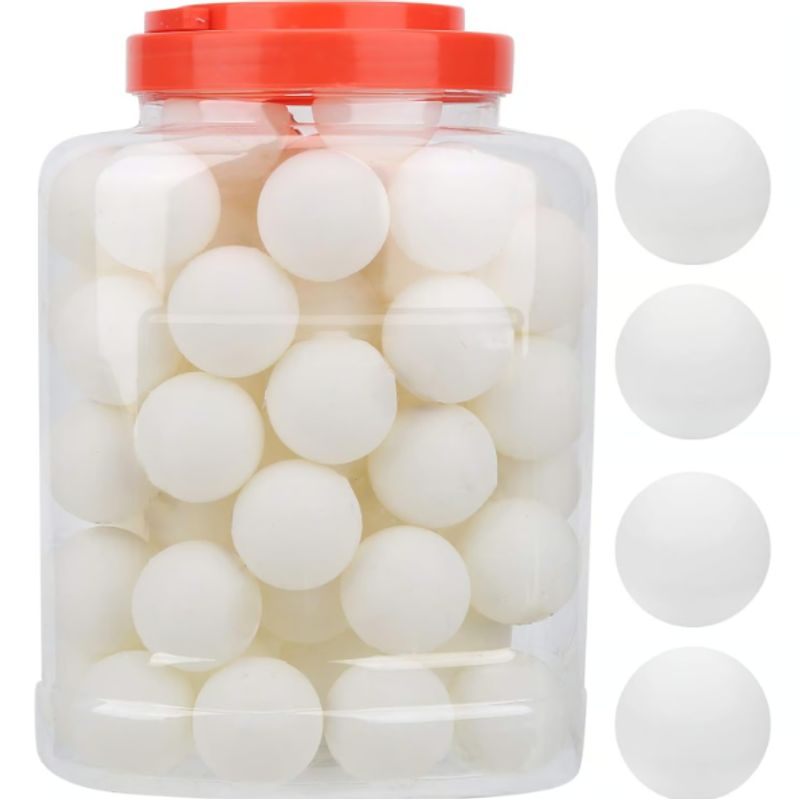 GENERICO - PELOTAS DE PING PONG TENIS DE MESA DE 60 PIEZAS bLANCO
