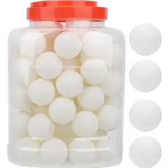 GENERICO - PELOTAS DE PING PONG TENIS DE MESA DE 60 PIEZAS bLANCO