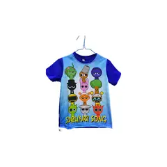 GENERICO - Polera de Sprunki Talla 12 fondo rojo manga larga