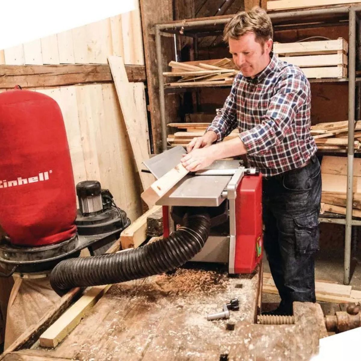 EINHELL - Cepillo Canteador De Banco Einhell Tc-sp 204