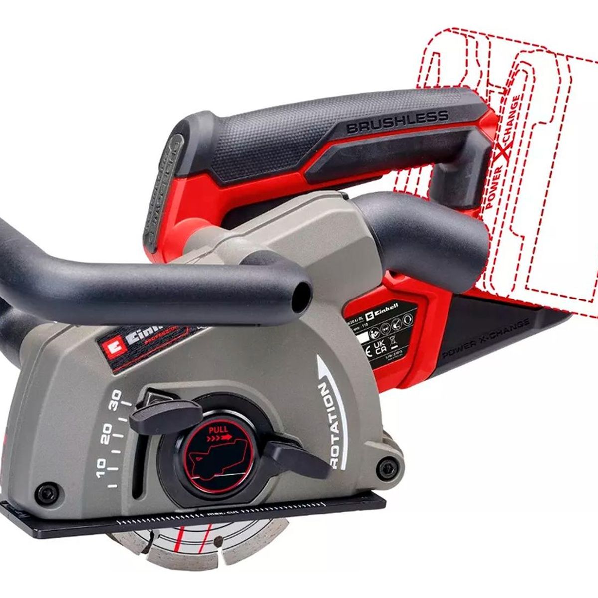 EINHELL - Acanaladora Inal. Einhell Tp-ma 36/30 Li Bl - Sin Baterías