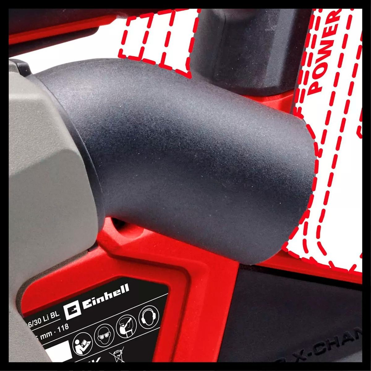 EINHELL - Acanaladora Inal. Einhell Tp-ma 36/30 Li Bl - Sin Baterías