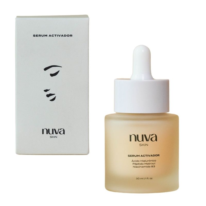 NUVA SKIN - Serum Facial Activador Nuva Skin® 30ml Skincare Dia Noche-