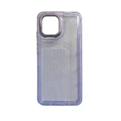 GENERICO - Carcasa Transparente Colores Para Xiaomi Redmi A2 - Lila