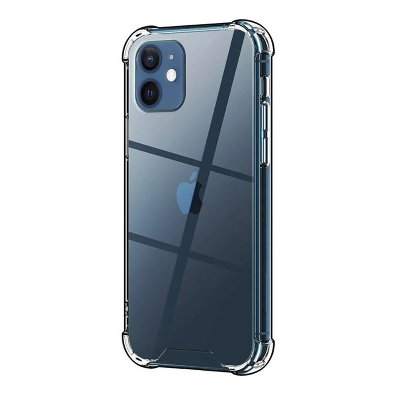GENERICO - Carcasa Para iPhone 12 Mini Transparente Reforzada