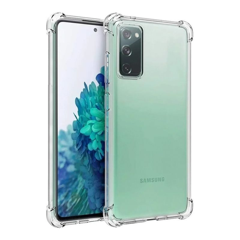 GENERICO - Carcasa Para Samsung S20 Fe Transparente Reforzada