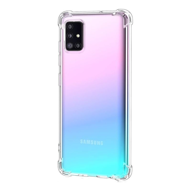 GENERICO - Carcasa Para Samsung A51 Transparente Reforzada