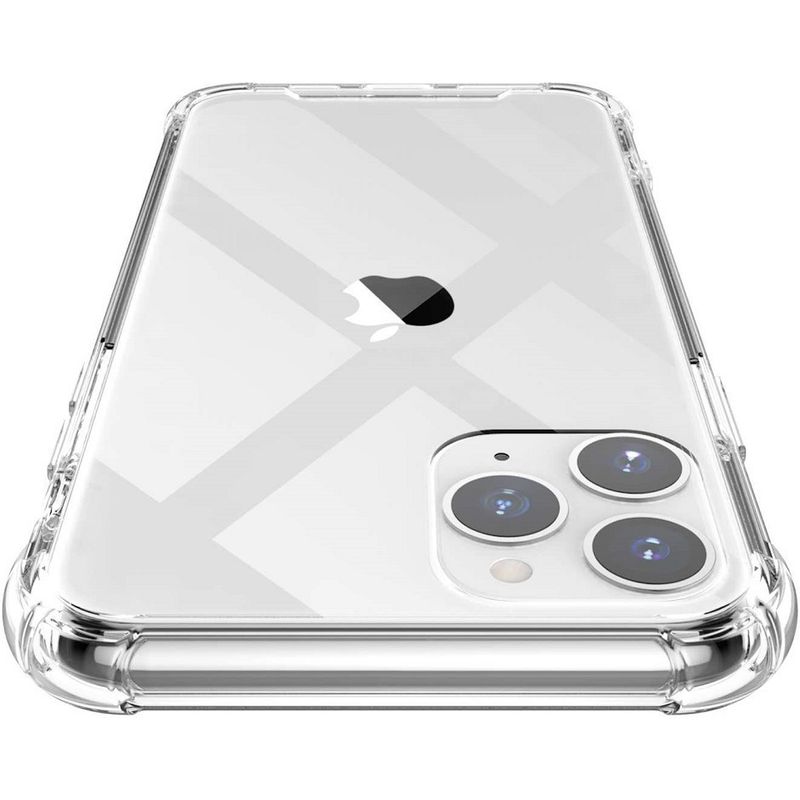 GENERICO - Carcasa Para iPhone 11 Pro Max Transparente Reforzada