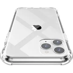 GENERICO - Carcasa Para iPhone 11 Pro Max Transparente Reforzada