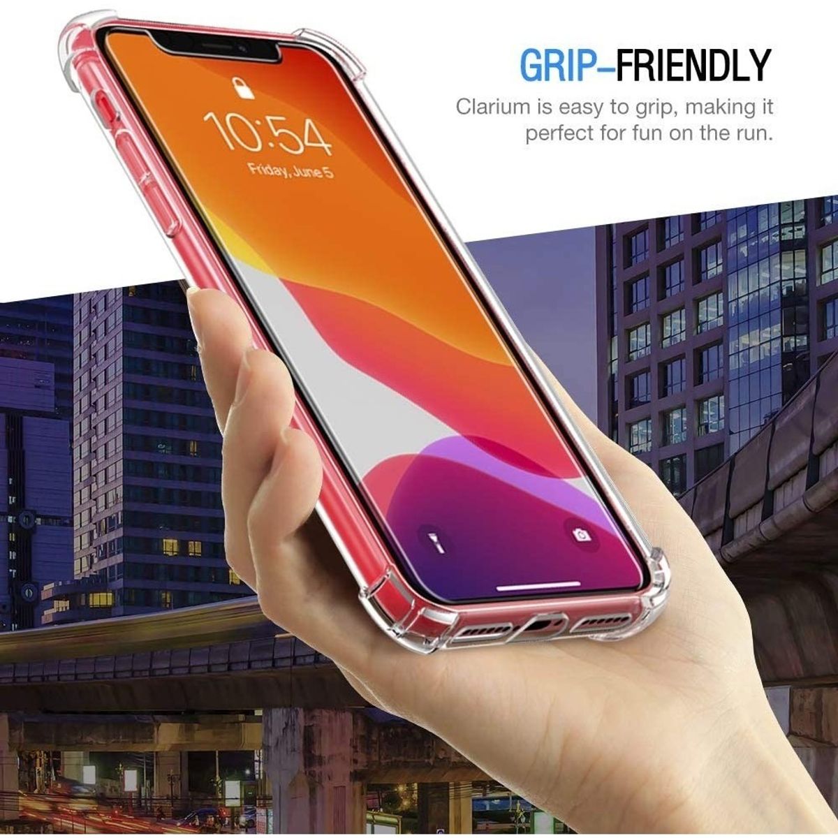 GENERICO - Carcasa Para iPhone 11 Transparente Reforzada