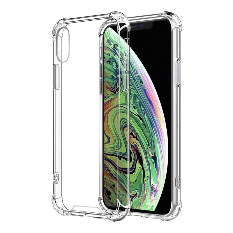 GENERICO - Carcasa Transparente Reforzada Compatible Con iPhone XS Max