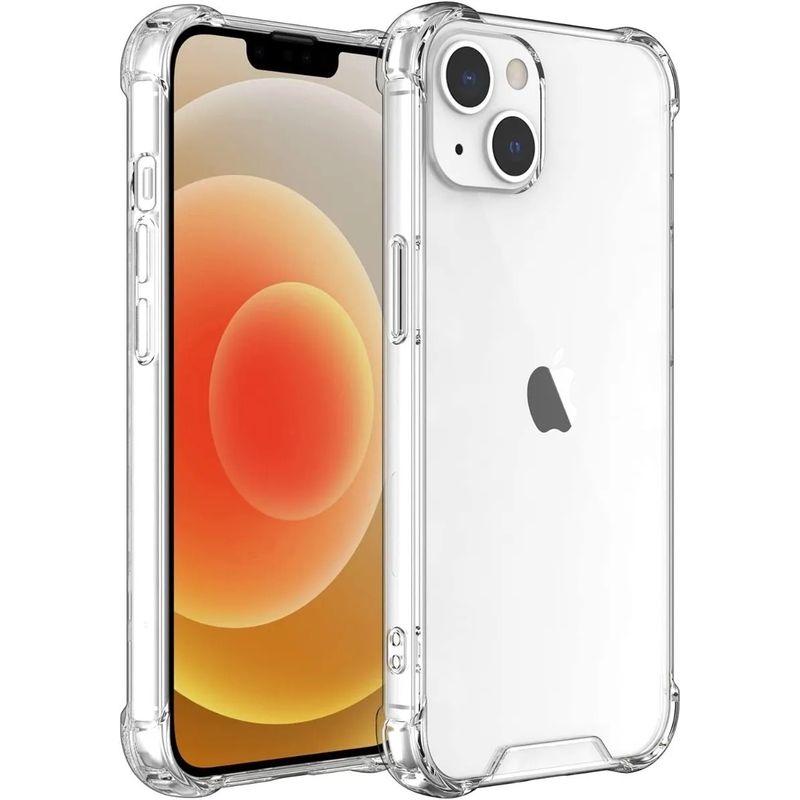 GENERICO - Carcasa Para iPhone 13 Mini Transparente Reforzada