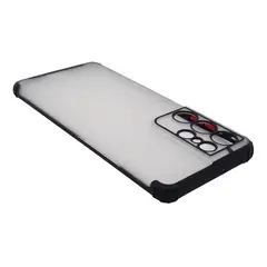 GENERICO - Carcasa Para Samsung S21 Ultra Reforzado Protección Cámara
