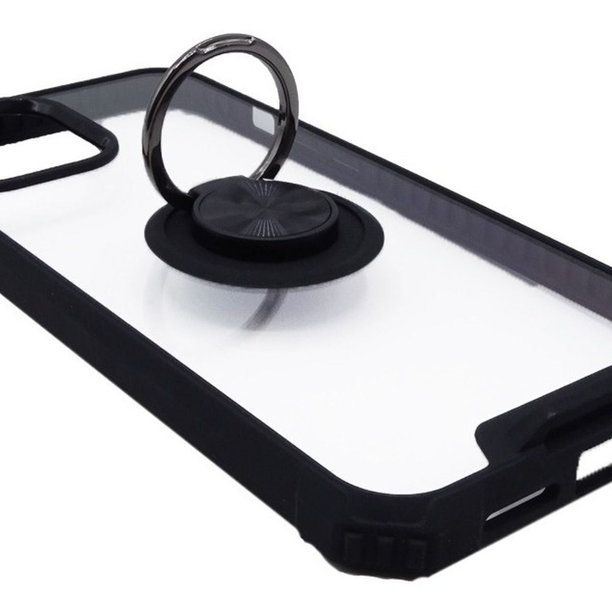 GENERICO - Carcasa Transparente Con Anillo Para iPhone 12 Pro Max