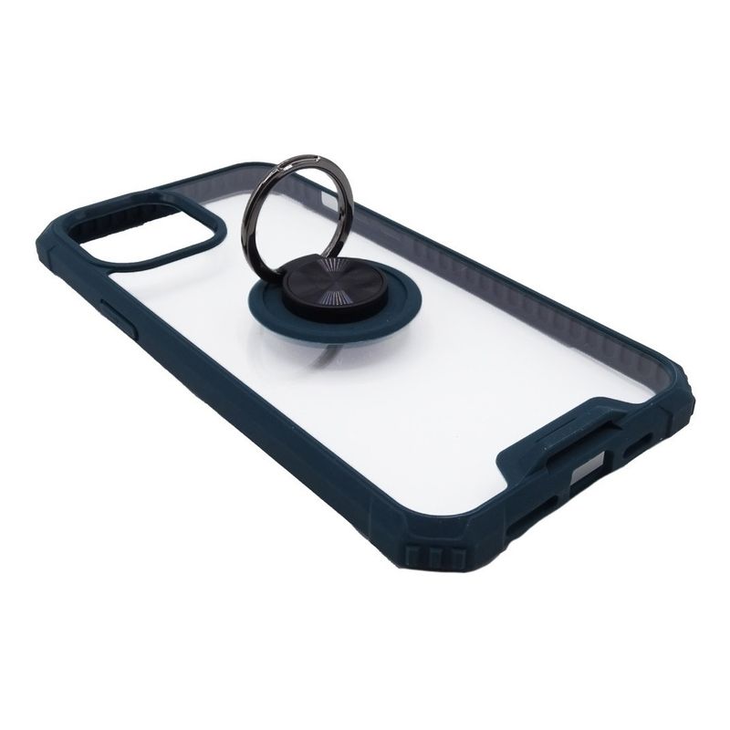 GENERICO - Carcasa Transparente Con Anillo Para iPhone 12 Pro Max