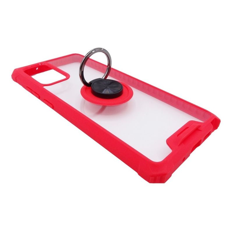 GENERICO - Carcasa Transparente Con Anillo Para Samsung Note 20 Cofolk