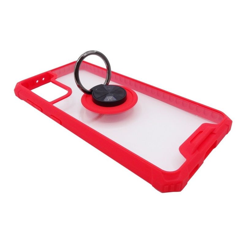 GENERICO - Carcasa Transparente Con Anillo Para Samsung S21 Plus Cofolk