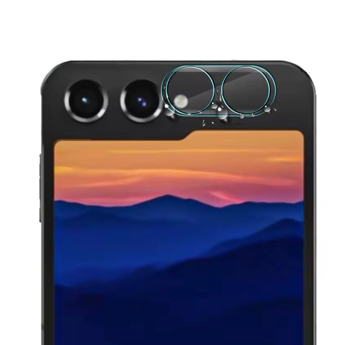 GENERICO - Lámina De Vidrio Para Camara Samsung Z Flip 5