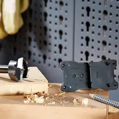 WOLFCRAFT - Broca Forstner 35 mm + Plantilla Para Bisagras