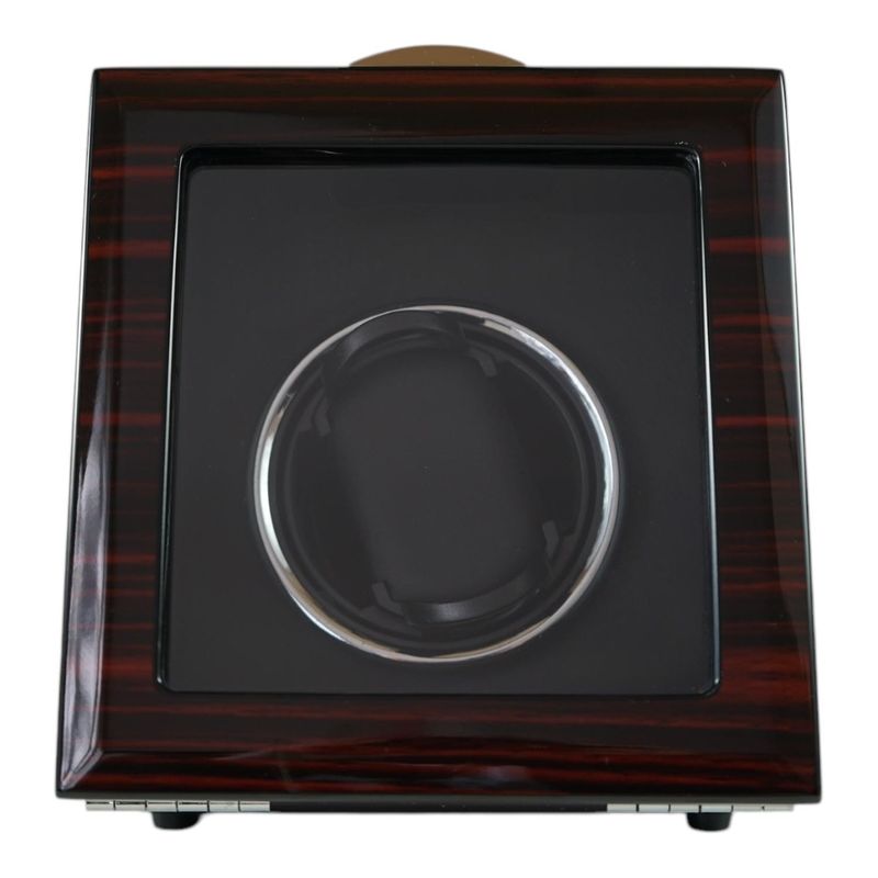 R24 - Caja Watch Winder Madera 1 Reloj exhibidor lujo