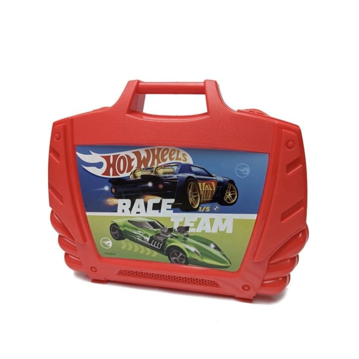 GENERICO - Maletín Guarda Autos de Colección - Rojo