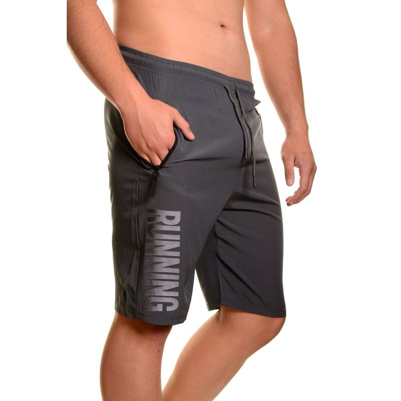 MPROPIA - Short Deportivo Hombre Secado Rápido Bolsillos Running 525