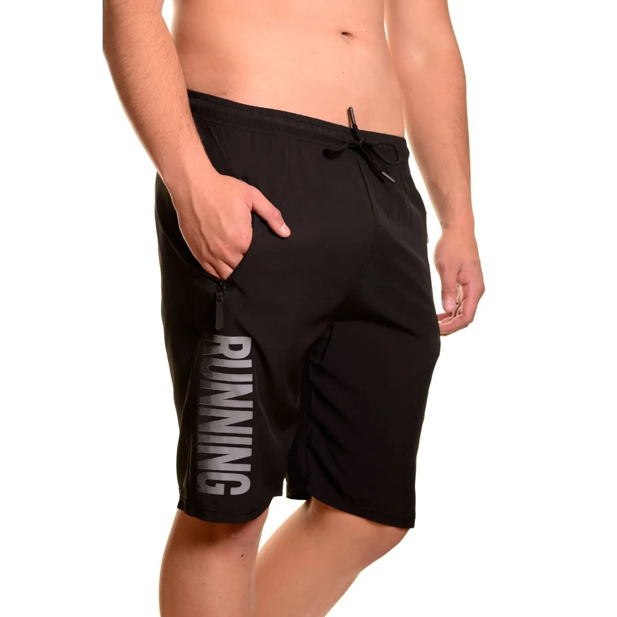 LIKE SHOP - Short Deportivo Hombre Secado Rápido Bolsillos Running 525