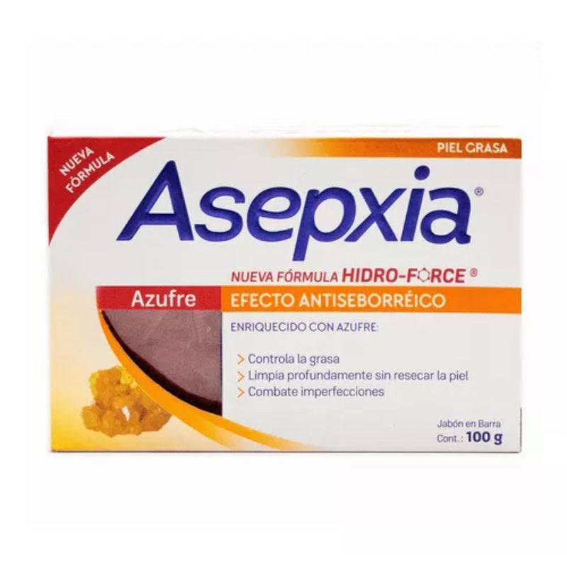 ASEPXIA - Asepxia Jabón Azufre 100 G