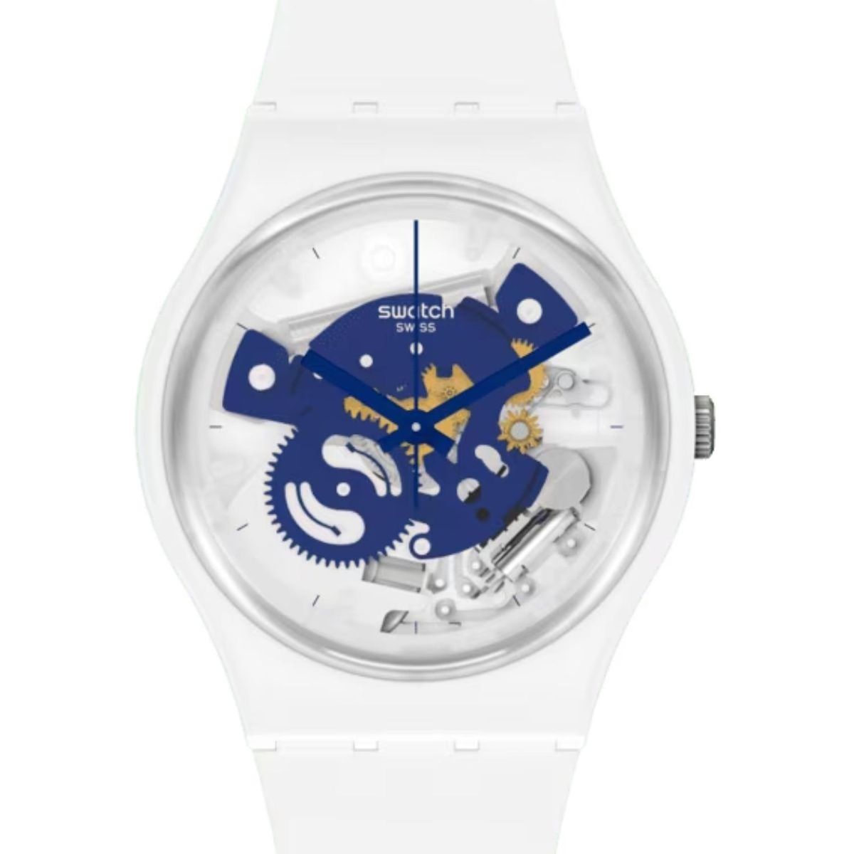 SWATCH - Reloj Swatch Unisex Time To Blue Small SO31W103