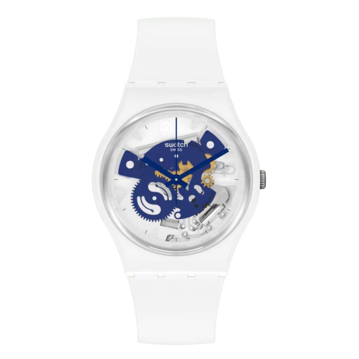 SWATCH - Reloj Swatch Unisex Time To Blue Small SO31W103