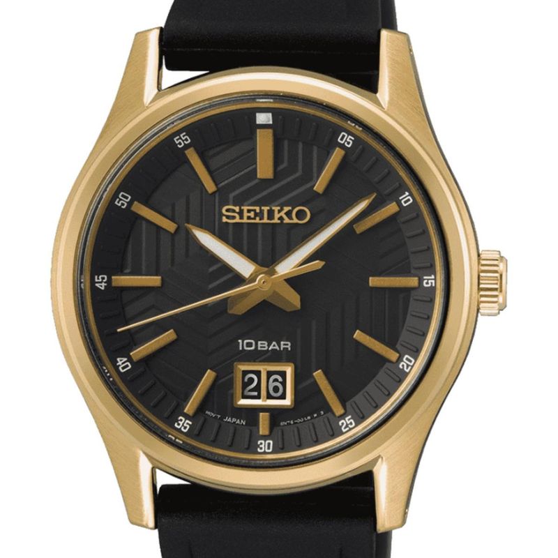 SEIKO - Reloj Seiko Hombre Dorado SUR560P1