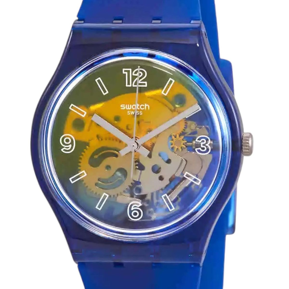 SWATCH - Reloj Swatch Unisex Yellow Disco Fever GN278