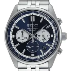 SEIKO - Reloj Hombre Cronografo Azul SSB427P1
