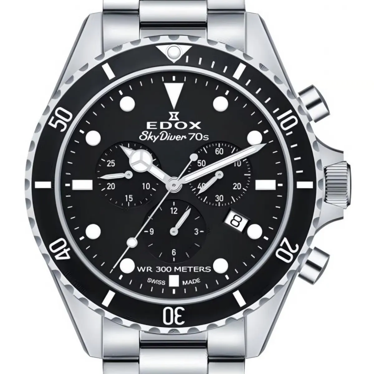 EDOX - Reloj Edox Hombre SkyDiver Cronografo 10238-3NM-NI