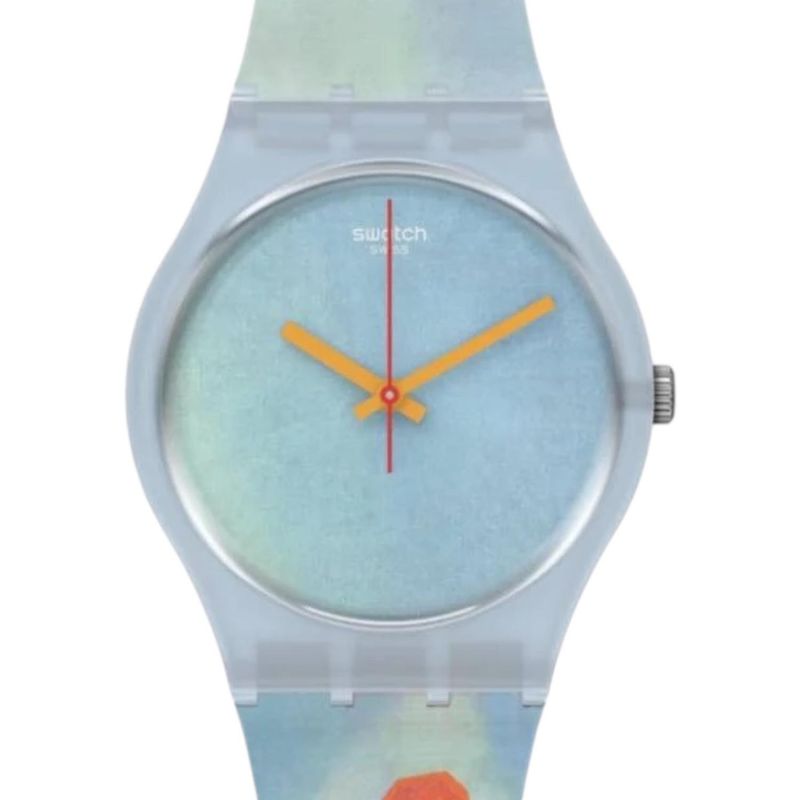 SWATCH - Reloj Swatch Unisex GZ357 Pompidou Eiffel