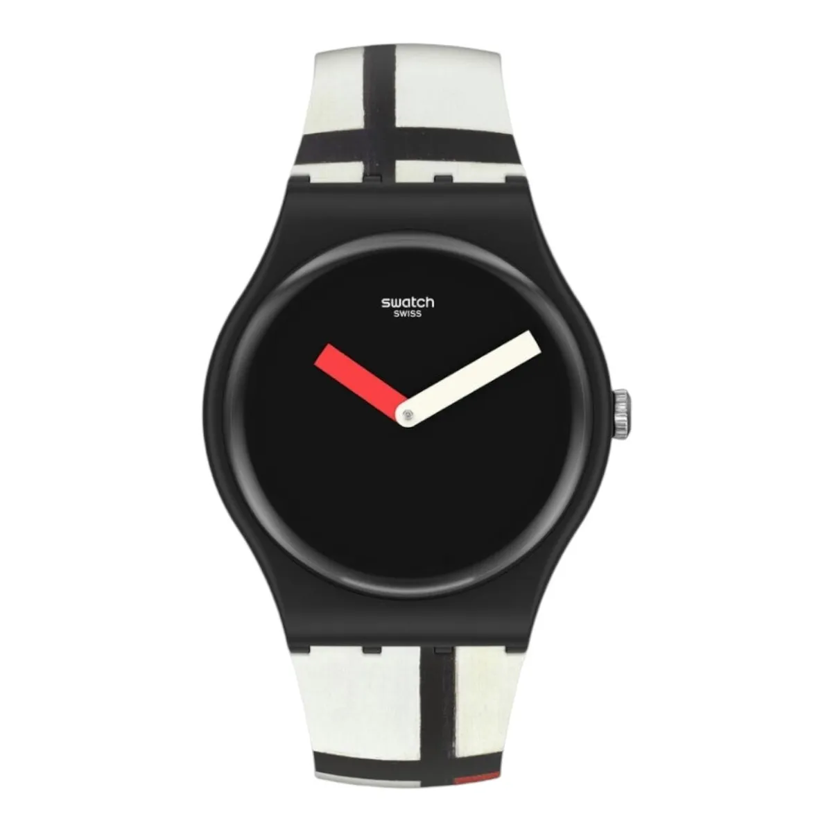 SWATCH - Reloj Swatch Unisex Pompidou By Piet Mondrian SUOZ344