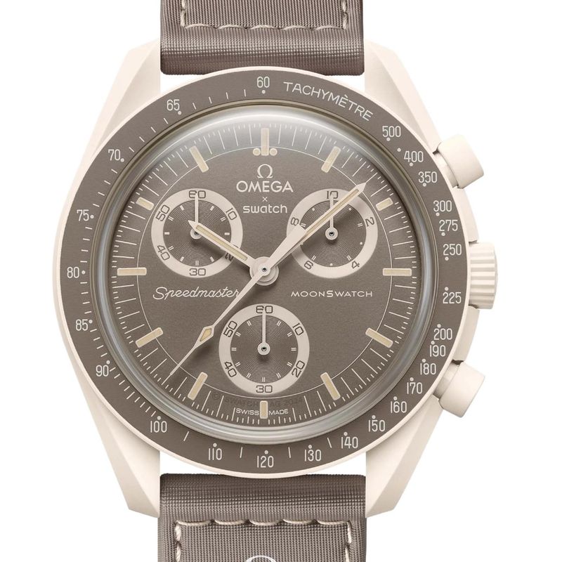 SWATCH - Reloj Swatch Unisex Moonswatch Mission on Earth DESERT SO33T103