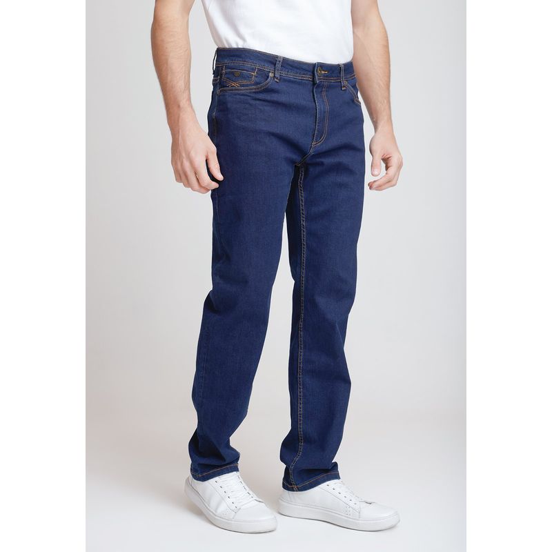 TRIAL - Jeans hombre Casual Regular Nadal Algodón Azul medio