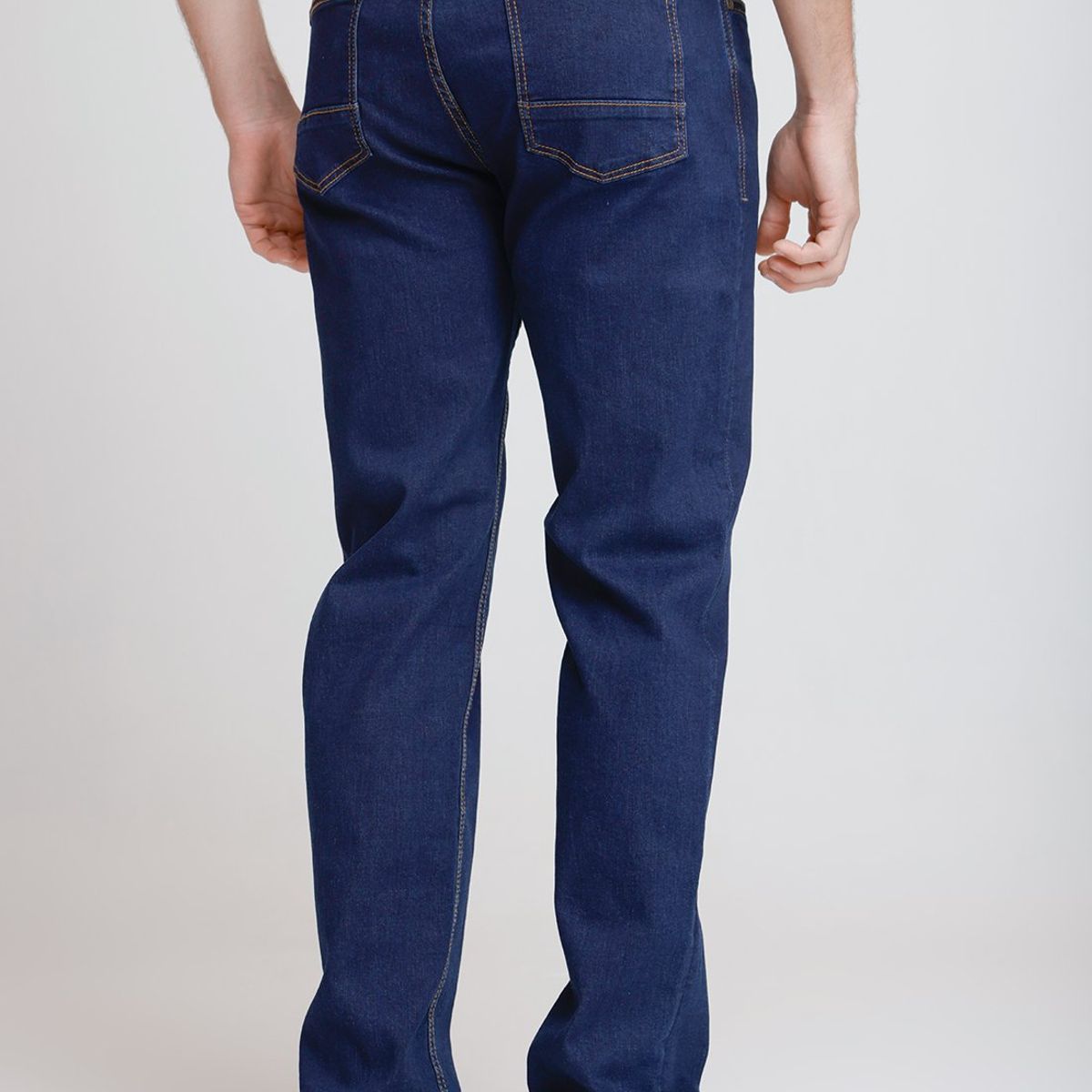 TRIAL - Jeans hombre Casual Regular Nadal Algodón Azul medio
