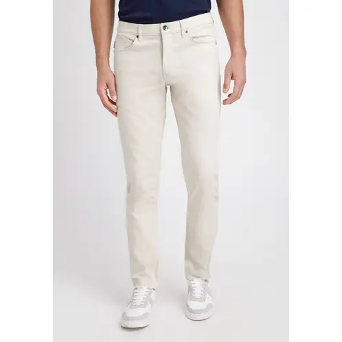 PERRY ELLIS - Pantalón Hombre Casual 5 Bolsillos Beige