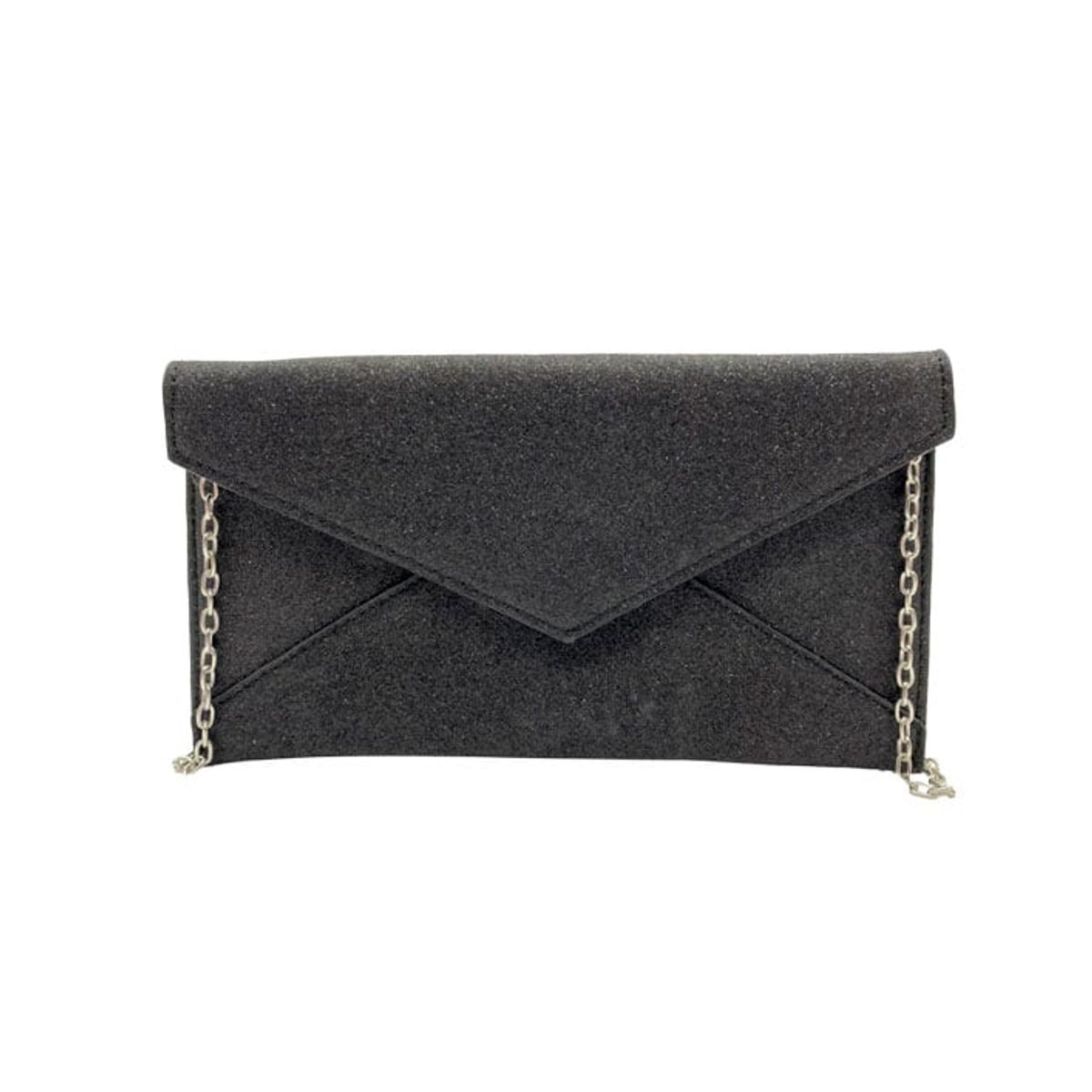 TODOPIEL - Cartera de fiesta Tela Negro CRX30 Todopiel