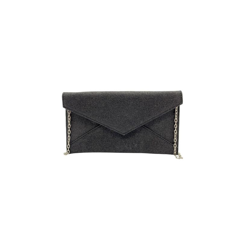 TODOPIEL - Cartera de fiesta Tela Negro CRX30 Todopiel