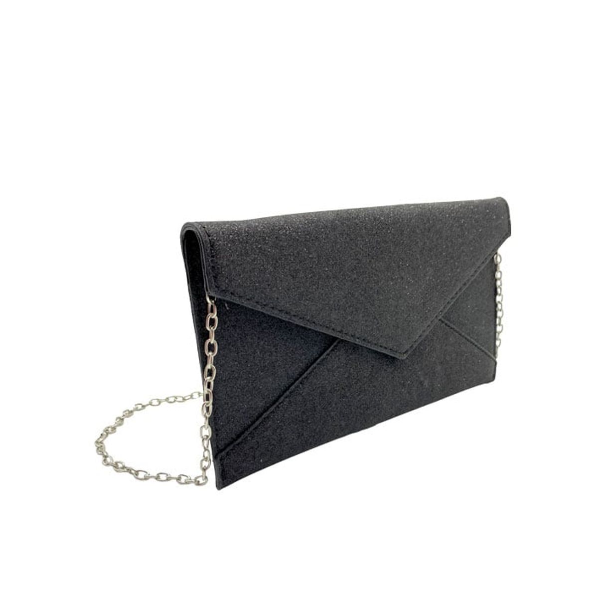 TODOPIEL - Cartera de fiesta Tela Negro CRX30 Todopiel